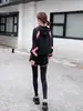 Traje Deportivo para Correr para Mujer Traje para Correr por la Mañana Secado Rápido Transpirable 2025 Nuevo Talla Grande mm Gordita Traje con Capucha para Yoga Fitness