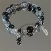 Explosivo Mohai Pulsera Tabú Totalmente Libre Set de Seis Piezas para Mujer Cuentas Florales Ins Alto Valor de Color Lujo Ligero Combinable