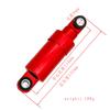 Scooter eléctrico M4 rojo de 10 pulgadas con absorción de impactos todo incluido, accesorios, amortiguador trasero invisible M4 PRO explosiones