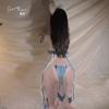 Lingerie Sexy Guiruo, Design Sexy em Renda Transparente com Recortes e Decoração de Laço, Conjunto Uniforme de Cetim Feminino 777