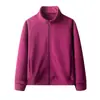 Moletom Polar Fleece Transfronteiriço Masculino e Feminino Cardigan Casual com Gola Masculina Proteção de Lã para Esportes ao Ar Livre