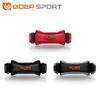 Faixa de patela de silicone para basquete, badminton, corrida ao ar livre, montanhismo, absorção de choque, pressão, joelheira respirável, faixa de patela