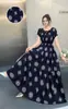 Vestido de Algodón y Seda con Hombros Descubiertos para Mujer de Comercio Exterior Transfronterizo, Vestido de Verano para Viajes, Vacaciones en la Playa y Ropa para Exteriores