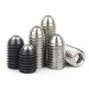 Tornillos de Ondulación de Acero Inoxidable 304/Grado 12.9, Tornillos de Fijación con Bola de Acero, Cabezales de Bola de Resorte, Pasadores de Resorte, Rodamientos de Bolas, Bolas de Posicionamiento
