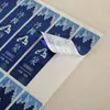 Personalización de Etiqueta de Agua Mineral Impresión a Doble Cara Transparente Impermeable Autoadhesiva Boda Recepción Corporativa Pegatinas Personalizadas para Agua Mineral
