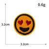 Escudo Pequeno Distintivo Patch Bordado em Computador Ícone de Letra Mini Patch de Tecido Bordado de Futebol Acessórios para Roupas Braçadeira