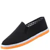 Venda do FabricanteSapatos de Pano Old Beijing para Homens, Versão Atualizada com Sola de Borracha Espessada, Sapatos de Pano Pretos para Mulheres, Sapatos de Trabalho com Solado Macio