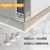 Rodapié LED empotrado de aleación de aluminio con tira de luz integrada, diseñado para instalación a ras y iluminación oculta