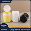 Frasco Redondo de Creme 150ml PP Pote de Vaselina Material de Embalagem Frasco de Creme para Mãos Loção Corporal Frasco de Creme com Tampa Flip-Top