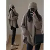 Suéter Rojo Año Zodiacal para Mujer, Holgado, Nuevo Estilo Perezoso de Otoño e Invierno, Camiseta de Punto Base con Top Interior