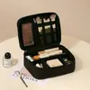 Bolsa de Maquillaje para Mujer de Gran Capacidad Doble Capa Portátil de Mano para Viaje Bolsa de Almacenamiento para Skincare Área para Brochas Simple Venta al por Mayor Transfronteriza
