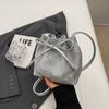 Bolsa Saco Simples Estilo Coreano 2026 Novo Modelo de Verão Ins Versátil Casual Pequena Bolsa de Nicho Ombro Único Transversal Bolsa Feminina
