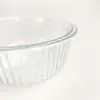 Pote de Vidro para Almoço Seguro para Micro-ondas para Arroz, Bento, Armazenamento de Frutas, com Linhas Verticais para Prevenir Transferência de Odores, Recipiente para Armazenamento de Frutas e Vegetais