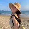 Sombrero de Senderismo para Exteriores para Mujer, Sombrero de Sol de Verano con Ala Ancha, Sombrero de Pescador con Protección Solar, Parasol para Senderismo y Camping, Sombrero de Vaquero Occidental para Hombre