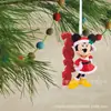 Adornos navideños de Mickey Mouse (2023), mochila para coche, árbol de Navidad, decoración del hogar, regalos