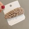 Coreano-estilo ins Hair Clip BB Clip Mink Hair Clip Uma palavra Plush Hair Clip Mulheres Internet Celebrity Bangs Clip Broken Hair Clip