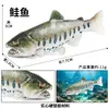 Simulação de Animal Marinho Peixe Modelo Brinquedo Salmão Salmão Robalo de Boca Grande Atum Aquário Paisagem Decoração