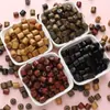 Asas de frango madeira sândalo de sangue jacarandá preto contas de barril contas acessórios para joias DIY material para pulseira de contas feita à mão