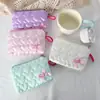 Nuevo Billetero Acolchado Fresco en Colores Macaron, Bolso de Mano Dulce, Portatarjetas Portátil, Portadni, Estuche para Auriculares