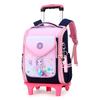 Mochila escolar con ruedas Natural Fish, nueva, para estudiantes de primaria, grado 1-6, para niñas, ligera, impermeable, de gran capacidad, transfronteriza y popular
