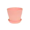 Vaso de flor com boca aberta plástico resina vaso de flor varanda tamanho grande rosa pothos vaso com planta suculenta vaso de flor fabricante atacado