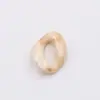 Diy17 * 23mm acrílico imitação concha Dourado Clássico gradiente combinação aberta bolsa de corrente brincos chaveiro material