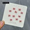 Joias para Nail Art Fosca Coração de Dragão Popular do Xiaohongshu Menina Bonita Doce Coração Inlaid de Resina Produto Acabado Atacado