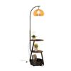 Lámpara de Pie Sala de Estar Lado del Sofá Estilo Antiguo Lámpara Led de Alta Gama Calabaza Dormitorio Mesita de Noche Atmósfera Lámpara de Mesa Led