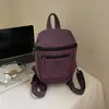 Mochila de Nylon de Color Sólido, Bolso de Pecho, Bolso Casual de Viaje para Mujer, Exportación Transfronteriza