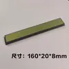 Roda de Afiar Retangular Pequena de Diamante Pedra de Afiar Tira de Afiar Afiador de Ângulo Fixo Pedra de Afiar Fabricante de Abrasivos Venda Direta