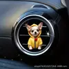 Sudadera Transfronteriza de Comercio Exterior Diseño de Gato Clip de Ventilación Terminado Decoración para Coche Fragancia Linda Acrílico Decoración Impermeable