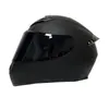 Casco de motocicleta totalmente cubierto casco completo para scooter motocicleta cuatro estaciones otoño e invierno antivaho gris casco de seguridad coche eléctrico hombres y mujeres