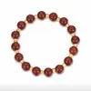 Pulseira de Ágata Vermelha Natural para Mulheres, Estilo Novo, Simples e Fashion, Pulseira do Ano da Sorte, Boa Sorte e Bênçãos, Atacado