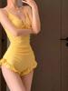 Novedad 2025 Traje de baño para mujer que cubre el vientre Adelgazante Conservador Ropa de baño Manga larga Fuente termal Dopamina