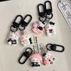 Llavero de Gato Negro Kt Colgante Pequeño Mochila Mochila Escolar Colgante para Bolso Regalo de Graduación para Toda la Clase Llavero Regalo Pequeño