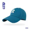 Gorra de Béisbol Estilo Coreano Letra R para Mujer, Sensación de Alta Gama, Visera Extendida, Gorra tipo Pato Versátil para Hombre, Sombrero de Sol Deportivo a la Moda