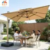 Fábrica de Guarda-sóis Aikeli Pátio Externo Varanda ao Ar Livre Vila Jardim Guarda-sol tipo Guarda-chuva Romano Toldo Uso Comercial para Barracas