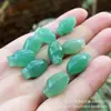 Ágata Rosa Natural Calcedônia Jade Botão de Flor Multicolorido Semi-Acabado Gota Pequena Acessórios Atacado em Estoque