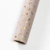 Estrella Lunar Bronceada Hilo de Hada Hilo de Flor Papel de Envoltura de Malla Ramo de Rosas