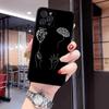 Para iPhone16 boneco palito coração cérebro capa de celular