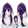 Idol Dream Sacrifice 2 ES ALKALOID Li Lai Zhen Xiao Peruca COS fábrica direta em estoque roxo animação