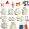Adornos Navideños Transfronterizos Hechos a Mano Manualidades de Madera Colgantes Decoración de Árbol de Navidad con Decoración de Colgante