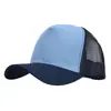 Nueva gorra de malla transpirable con combinación de colores de moda para leche de té, escuela, deportes, sombrero de protección solar, se puede hacer con LOGOTIPO