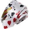 Xiao Xia Song estilo coreano moda casual gravata 5 centímetros versão estreita britânica na moda masculino e feminino estudantes personalidade poker hip hop