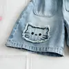 Shorts de Mezclilla para Niñas Verano Nuevo Estilo Shorts Casuales de Verano para Niños Shorts de Mezclilla Bordados para Niñas