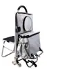 Carrito para Examen de Arte de Estudiante de Arte, Carrito para Bocetos de Arte, Bolsa Portátil Multifuncional de Almacenamiento para Examen Unificado y Entrenamiento al Aire Libre