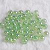 AliExpress color acrílico cuentas redondas hechas a mano material para pendientes DIY pendientes caseros pulsera cuentas sueltas accesorios