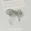 Broche de Laço com Pérolas e Strass Estilo Retrô Francês para Mulheres, Moda de Alto Padrão, Acessórios de Broche de Pino Elegantes e Únicos Atacado