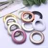 Suministro Directo de Fábrica Anillos para Cortinas Anillos para Barra Romana Anillos Circulares Pequeños Silenciosos Nano Multicolores Accesorios Transfronterizos Adornos