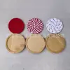 Mantel individual de cuerda de algodón tejido de estilo japonés para cocina, hogar, aislamiento térmico engrosado, se puede combinar con bandeja de madera, cuenco, tapete, tapete de café, pedido mínimo